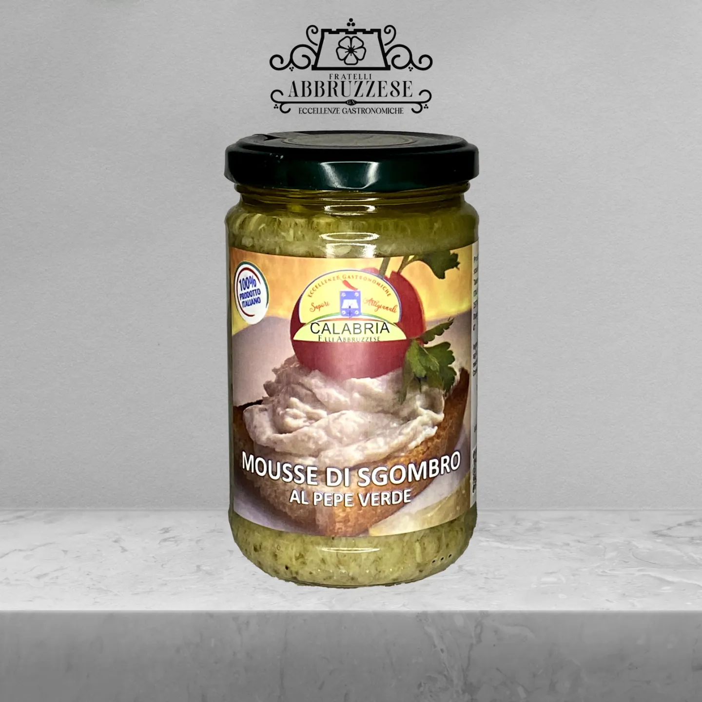 Mousse di Sgombro al pepe verde