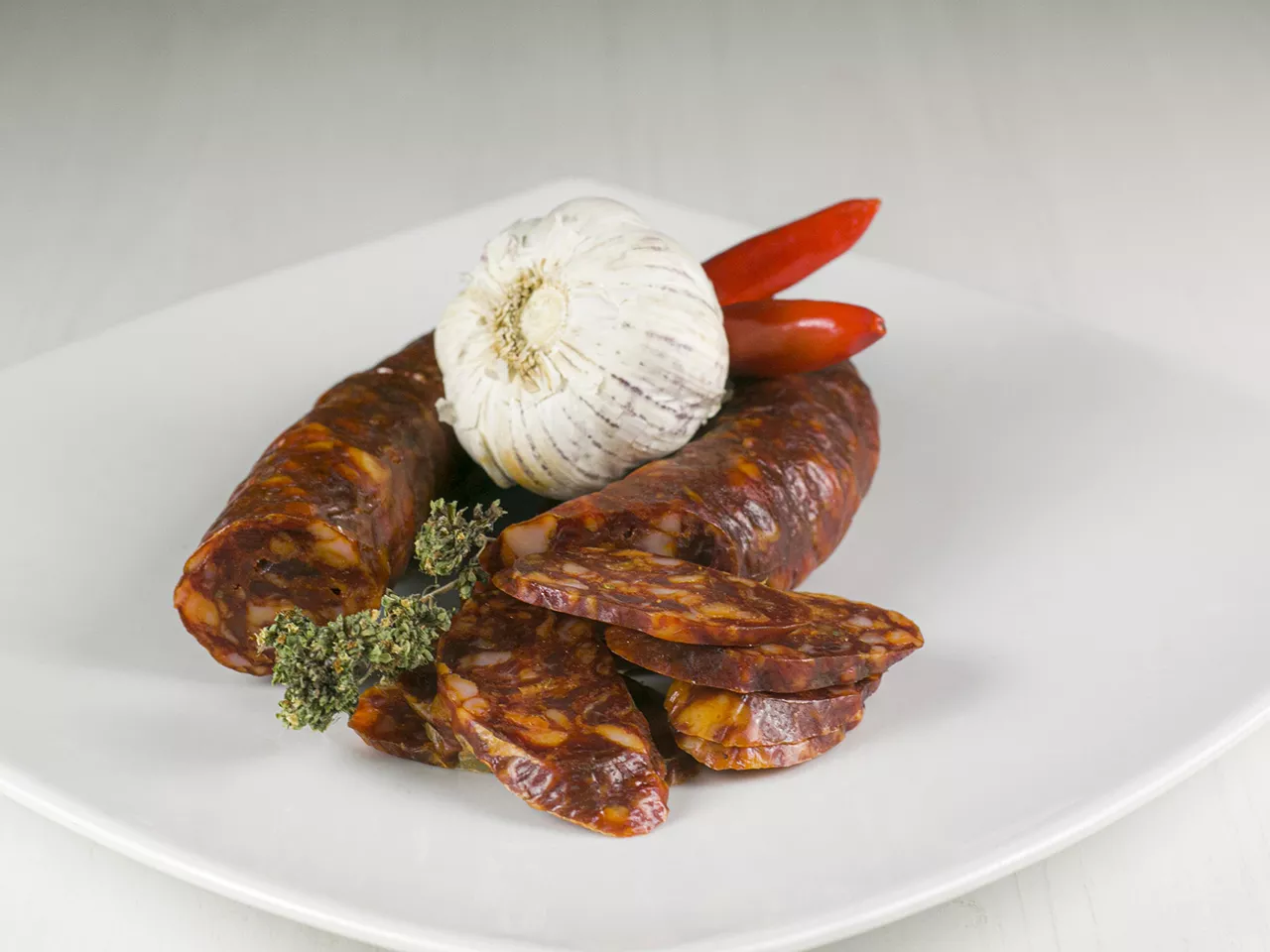 Salsiccia di suino nero piccante
